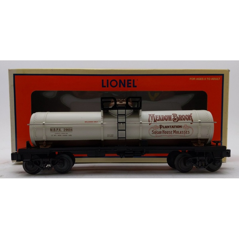 Lionel 6-29604 O Meadow Brook Molasses Single Dome Tank Car #29604 LN/Box