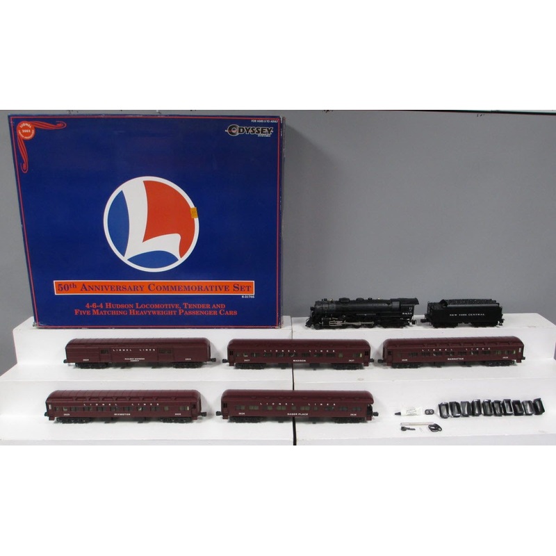 Lionel 6-31705 NYC 50th Anniversary Hudson O Gauge Steam Passenger Train Set LN/Box