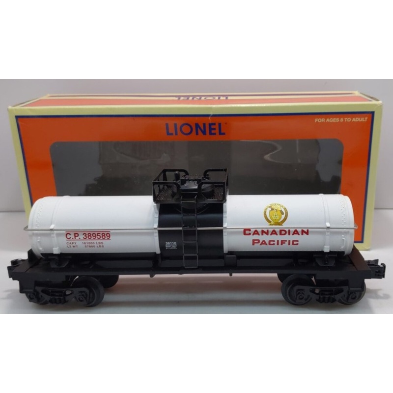 Lionel 6-36110 O Gauge Canadian Pacific Tank Car LN/Box