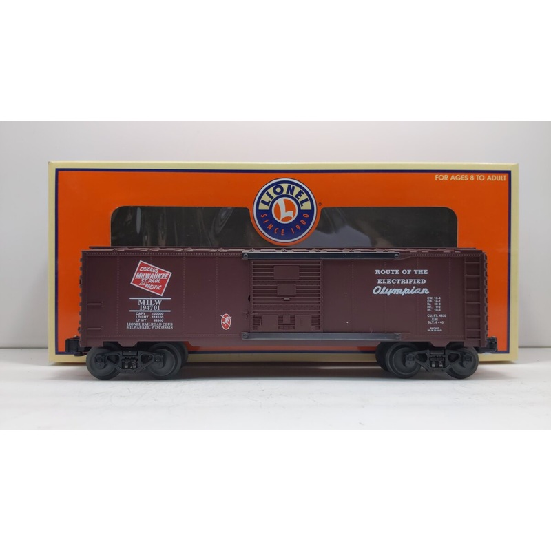 Lionel 6-52246 O Gauge Milwaukee Lionel RR Club Inc Boxcar #194701 EX/Box