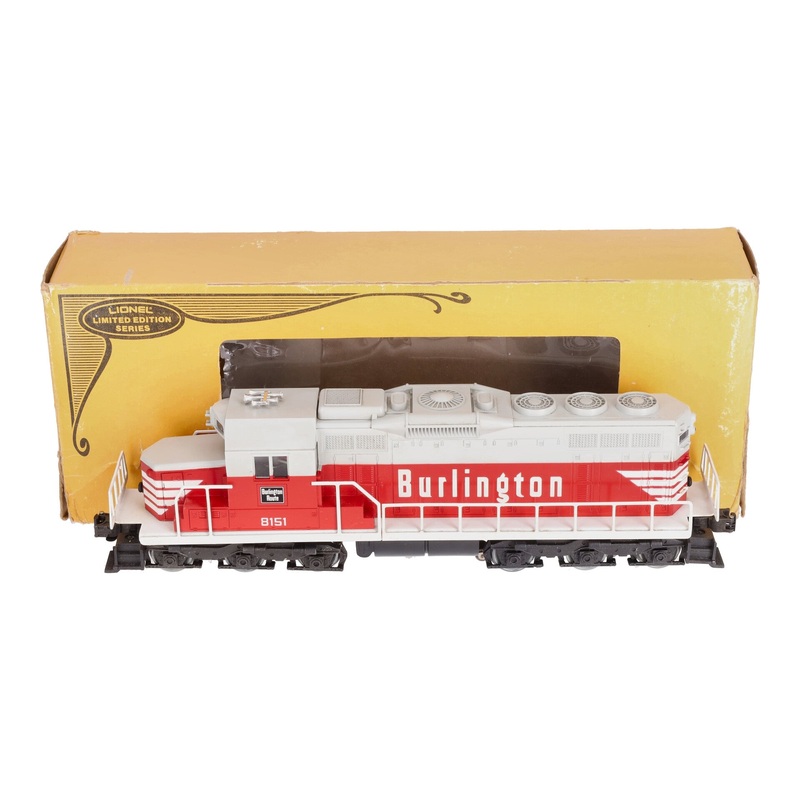 Lionel 6-8151 Burlington SD-28 Diesel Locomotive #8151 LN/Box