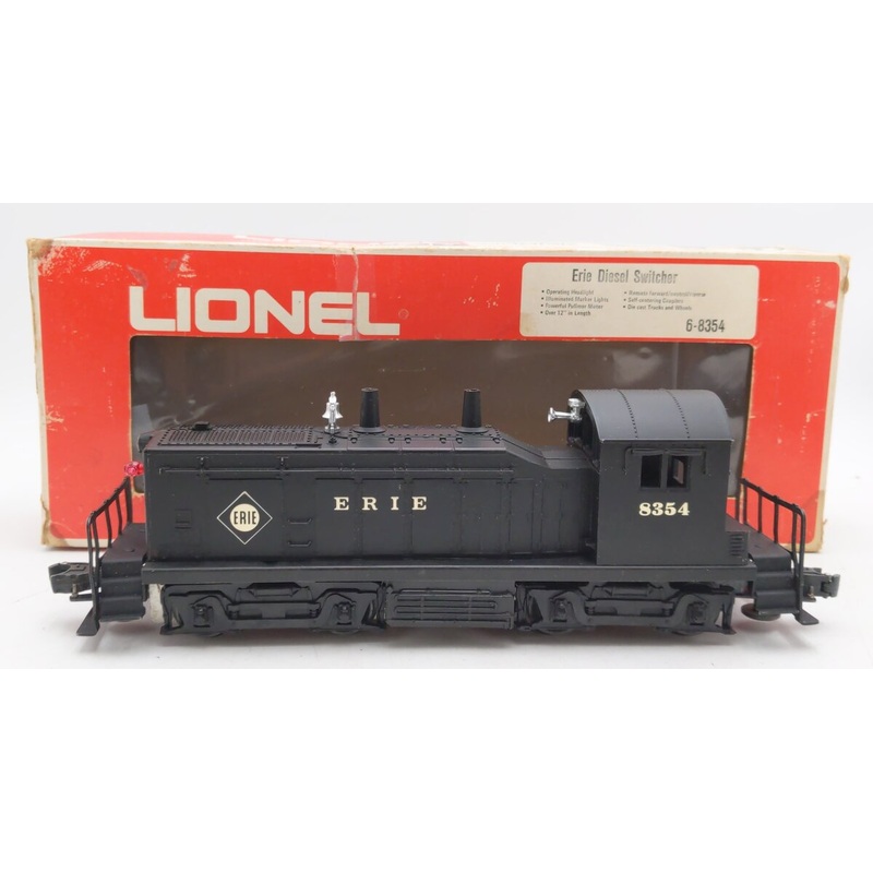 Lionel 6-8354 O Gauge Erie NW-2 Diesel Locomotive Switcher LN/Box