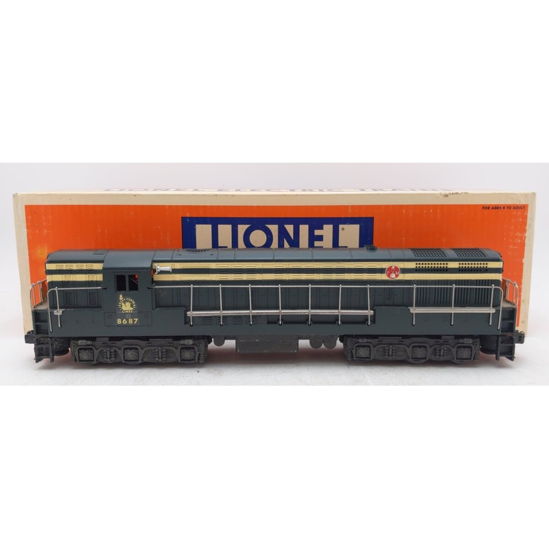 Lionel 6-8687 O Gauge Jersey Central FM Trainmaster Diesel Locomotive VG/Box