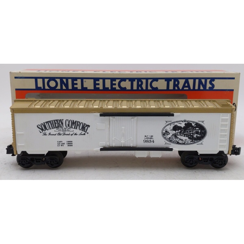 Lionel 6-9834 O Gauge Southern Comfort Billboard Reefer Car #9834 EX/Box
