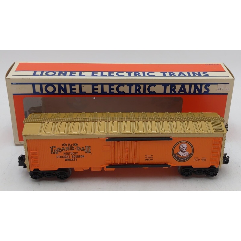 Lionel 6-9836 O Gauge Old Grand-Dad Billboard Reefer Car #9836 LN/Box