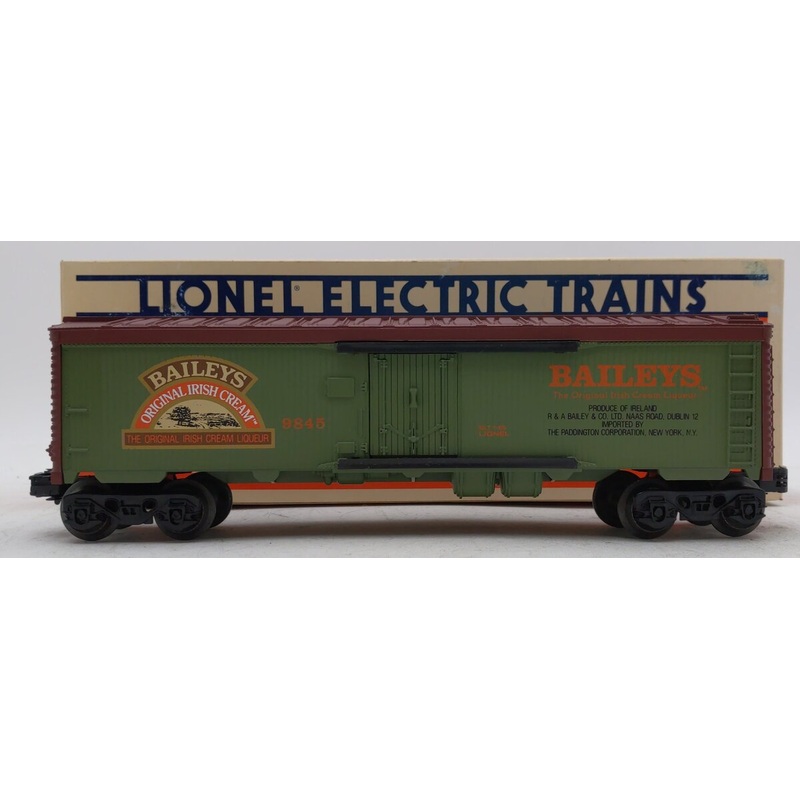 Lionel 6-9845 O Gauge Baileys Irish Cream Billboard Reefer Car #9845 LN/Box