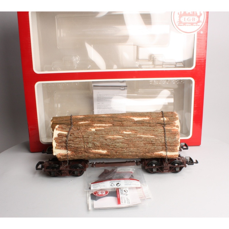 LGB 45770 G Scale Skeleton Log Cars (Set of 2) LN/Box
