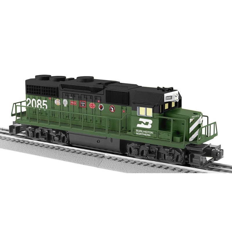 Lionel 2034190 O Burlington Northern Lionchief GP38 Diesel Locomotive #2085 LN/Box