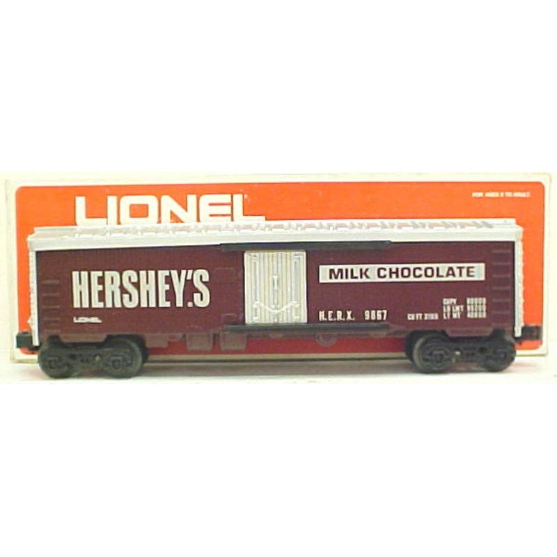 Lionel 6-9867 O Gauge Hershey’s Chocolate Billboard Reefer Car #9867 LN/Box