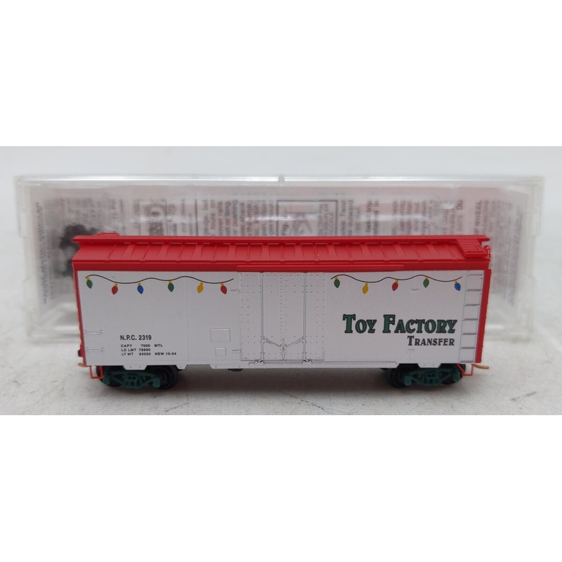 Micro-Trains 21470 N North Pole Central Toy Factory 40′ Boxcar LN/Box