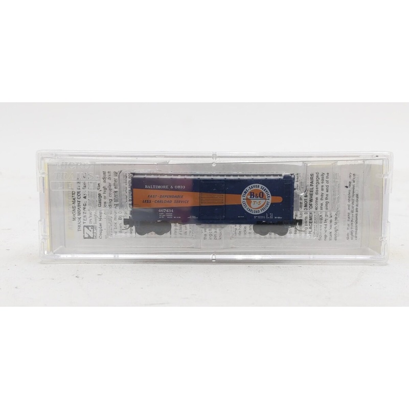 Micro-Trains 50000037 Z Baltimore & Ohio 40′ Boxcar #467434 LN/Box