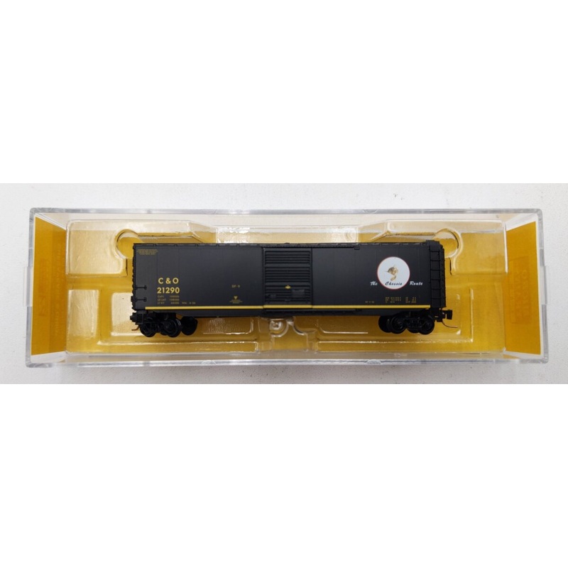 Micro-Trains 50500421 Z Chesapeake & Ohio 50′ Standard Single Door Boxcar #21290 LN/Box