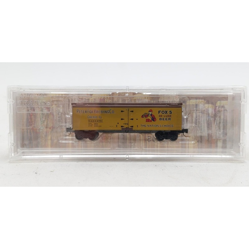 Micro-Trains 51800290 Z Peter Fox Brewing Co. 40′ Wood Reefer #4751 LN/Box