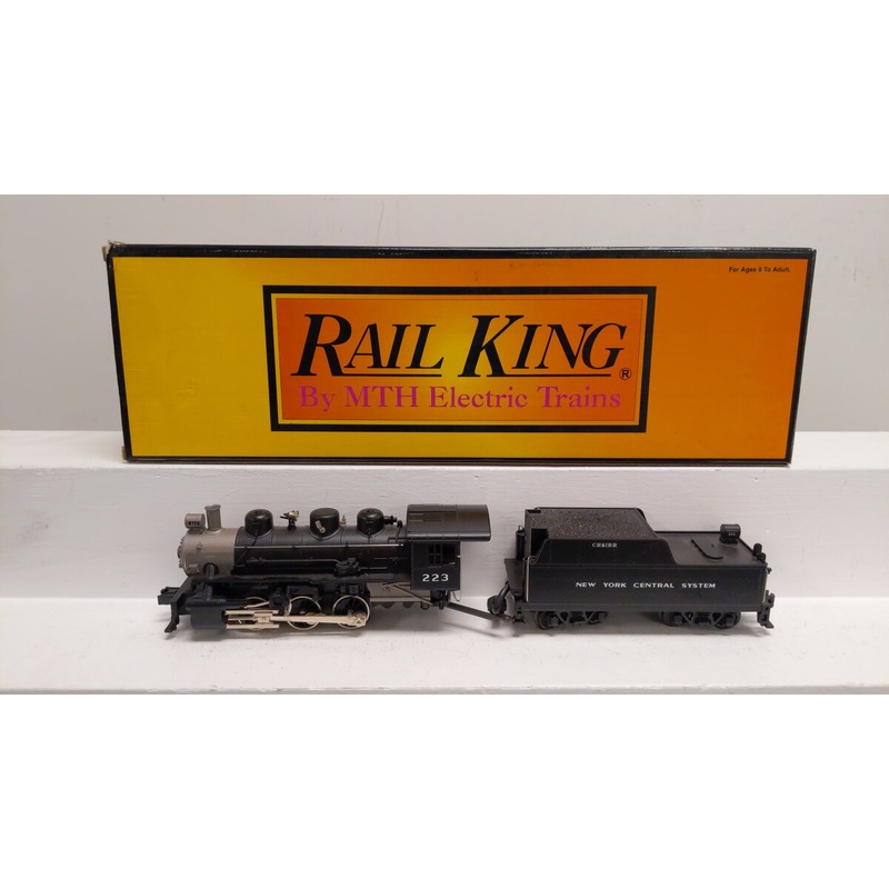 MTH 30-1211-1 New York Central 0-6-0 USRA Steam Switcher w/PS2 #223 EX/Box