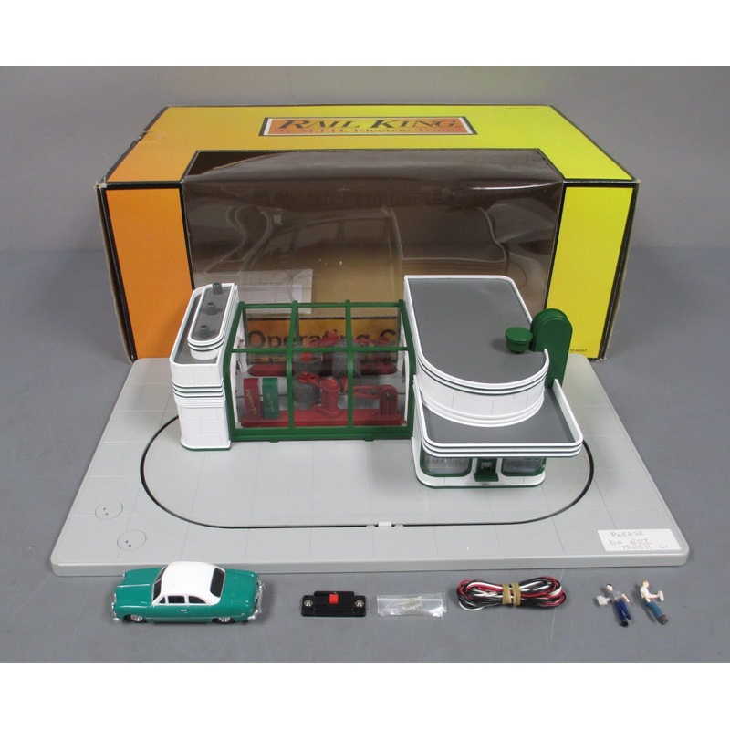 MTH 30-9104 O Scale Speedy Operating Animated Car Wash EX/Box