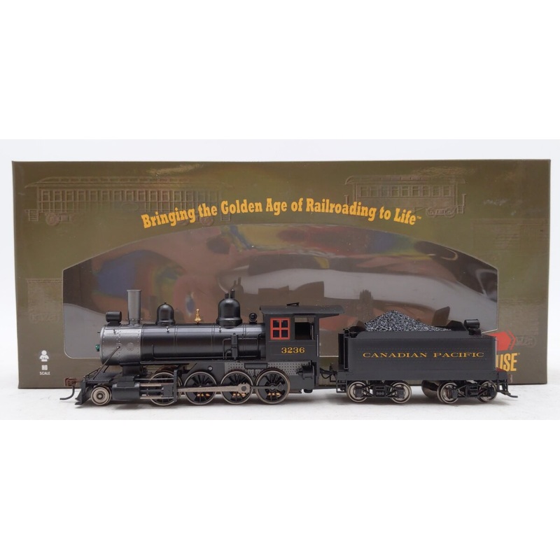 Roundhouse 84953 HO Canadian Pacific 2-8-0 Steam Locomotive #3236 LN/Box