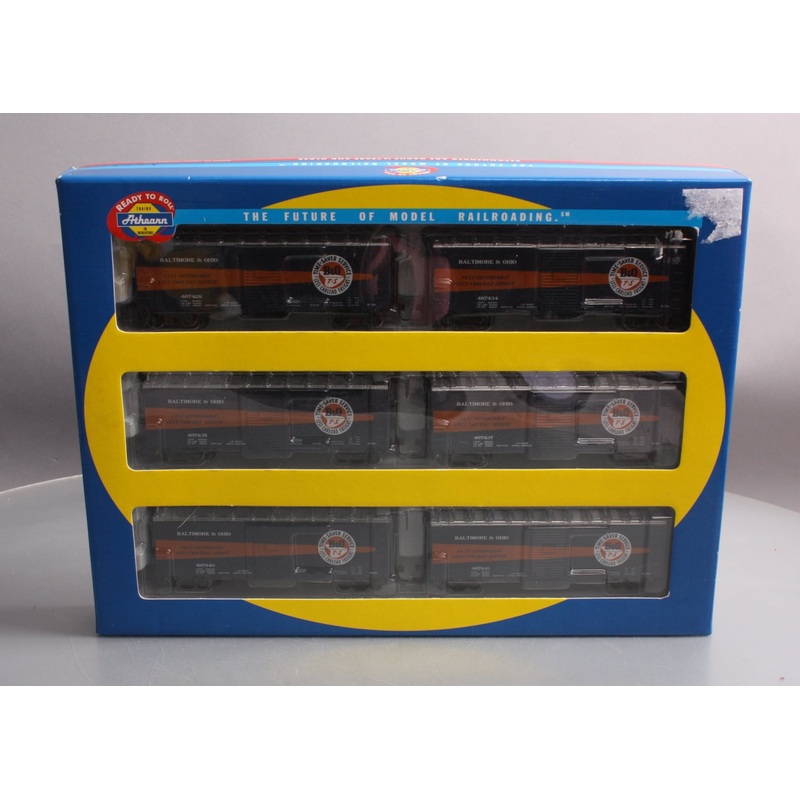 Athearn 70457 HO Bangor & Aroostook 40′ Youngstown Door Box Cars (Set of 6) LN/Box
