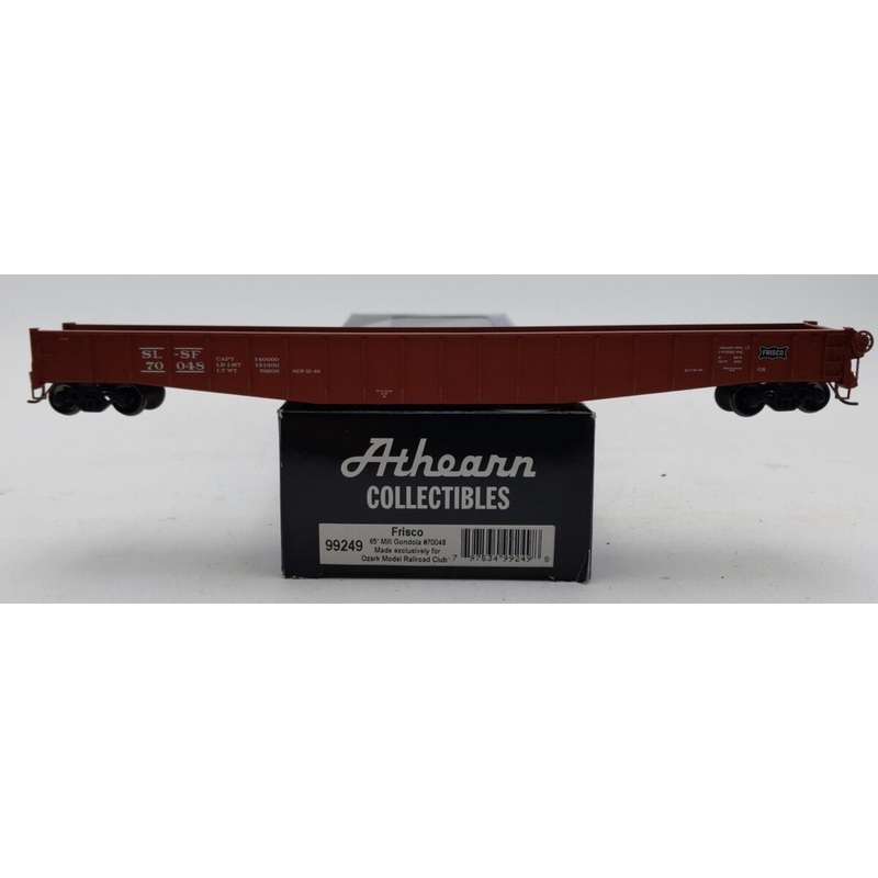 Athearn 99429 HO Scale Frisco 65′ Mill Gondola #70048 LN/Box