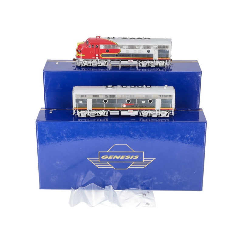 Athearn G22606 HO Santa Fe F7AB Diesel #44 w/DCC+Tsunami Sound VG/Box