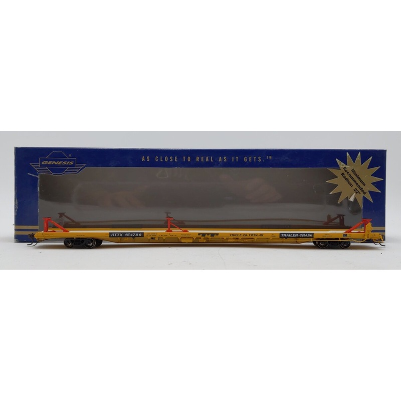 Athearn G29530 HO Scale TTX 89′ F89-F Flat Car #154798 LN/Box