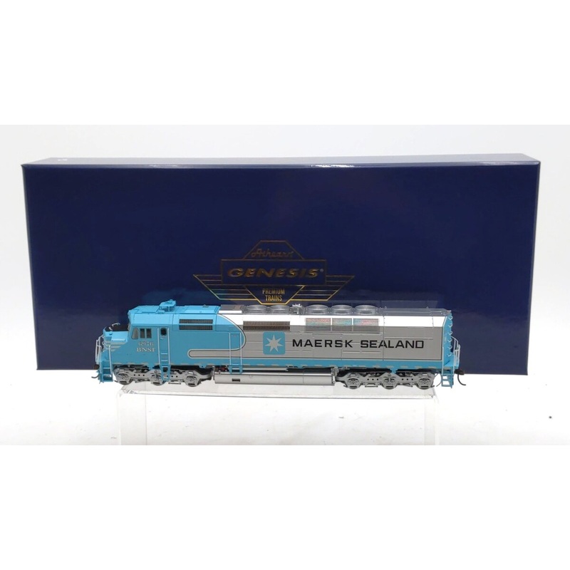 Athearn G63991 HO Scale BNSF/Maersk SDP40F Diesel Locomotive w/DCC & Sound #6976 NIB