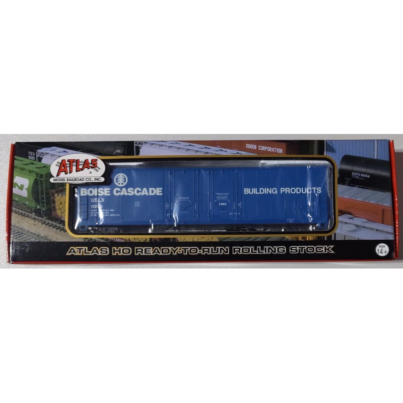 Atlas 20000765 HO Scale Boise Cascade 53′ Evans Double Plug Door Boxcar #15003 MT/Box