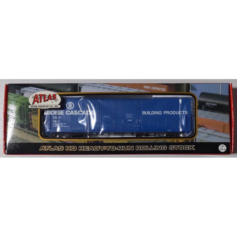 Atlas 20000767 HO Scale Boise Cascade 53′ Evans Plug Door Boxcar #15013 MT/Box