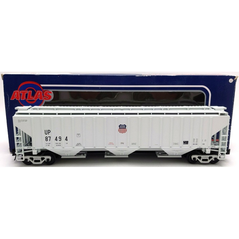Atlas 2001625-2 O Gauge UP PS4750 3-Bay Covered Hopper #87494 (3-Rail) NIB