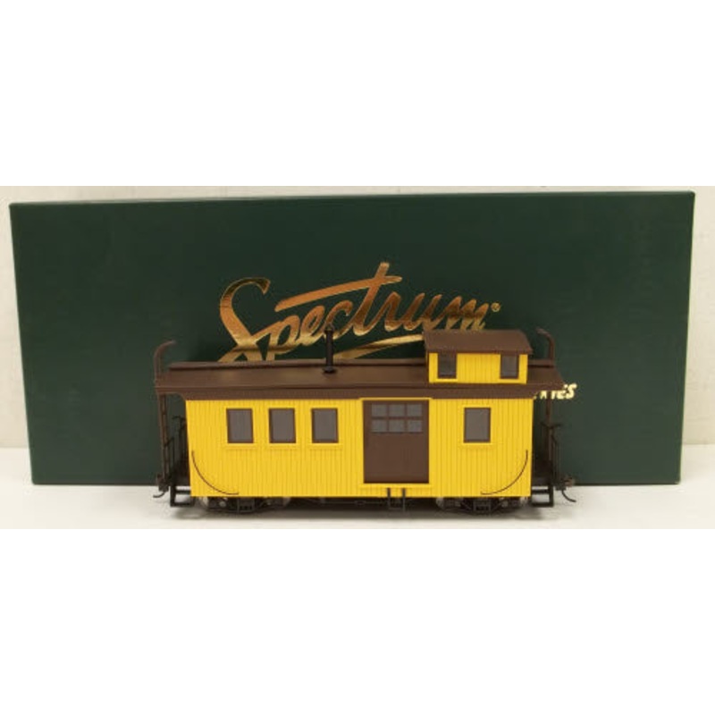 Bachmann 26799 On30 Yellow & Brown Unlettered Caboose w/Interior Light LN/Box