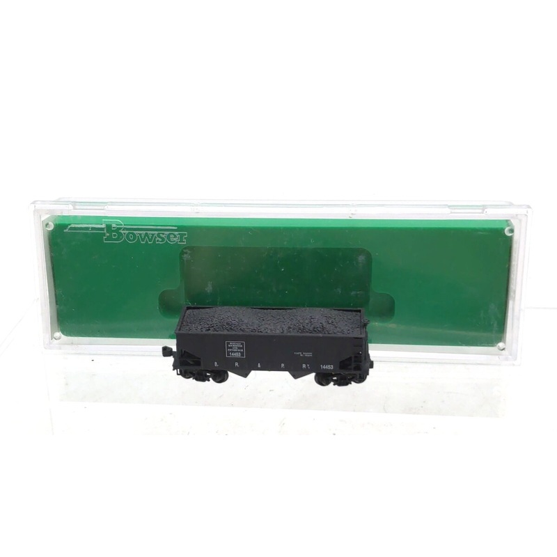 Bowser 37634 N Buffalo, Rochester & Pittsburgh Class GLa 2-Bay Hopper #14453 EX/Box