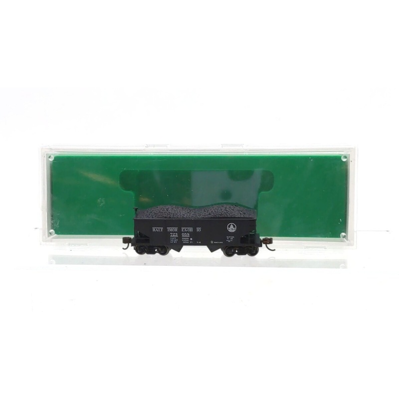 Bowser 37715 N Scale Baltimore & Ohio GLa Open Hopper w/Coal Load #723058 LN/Box