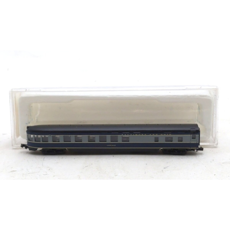 Con-Cor 0001-04041W N Scale Baltimore & Ohio Chicago 85′ Observation Car LN/Box