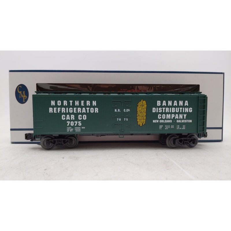 Crown R-3004 O Gauge Northern Refrigerator Transit Car #7075 EX/Box