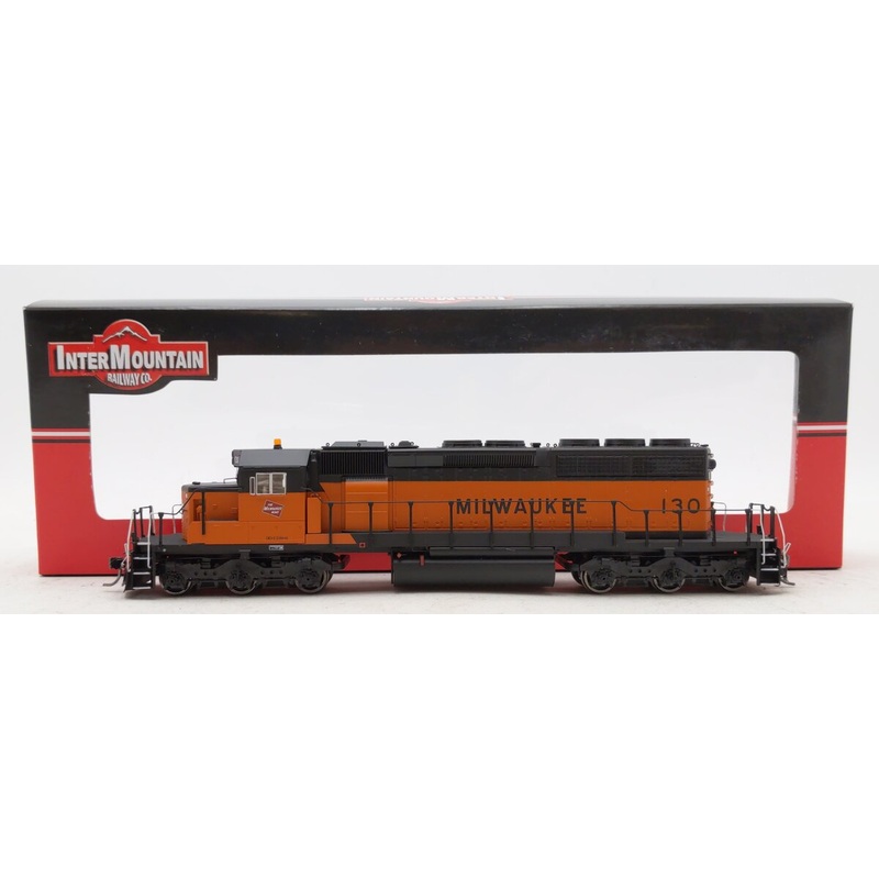 InterMountain 49338S-01 HO Milwaukee Road SD40-2 Locomotive w/Sound #130 LN/Box