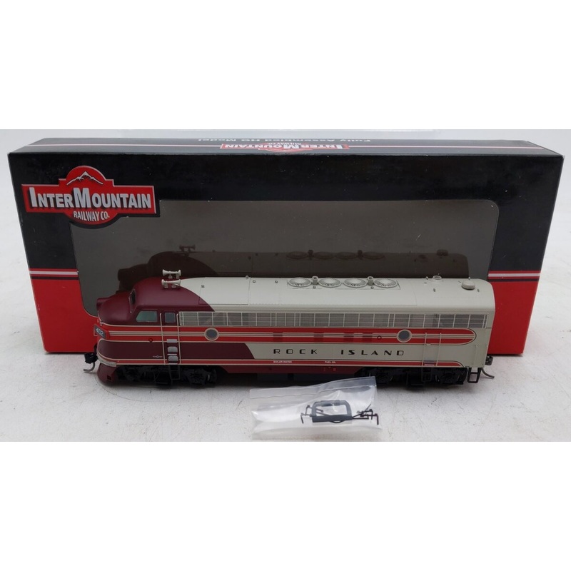 InterMountain 49913s-01 HO Rock Island FP7A Locomotive #402 w/Sound & DCC LN/Box
