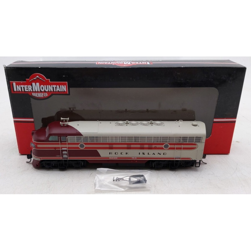 InterMountain 49913s-02 HO Rock Island FP7A Locomotive #407 w/ Sound & DCC EX/Box