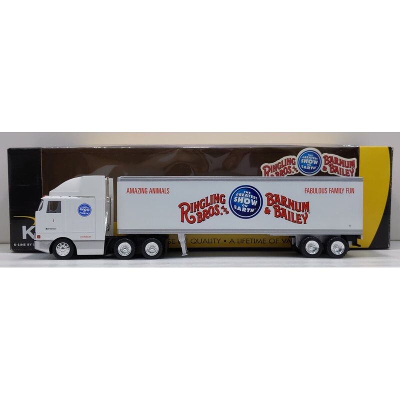 K-Line 6-22408 Ringling Bros Tractor & Trailer #1 EX/Box