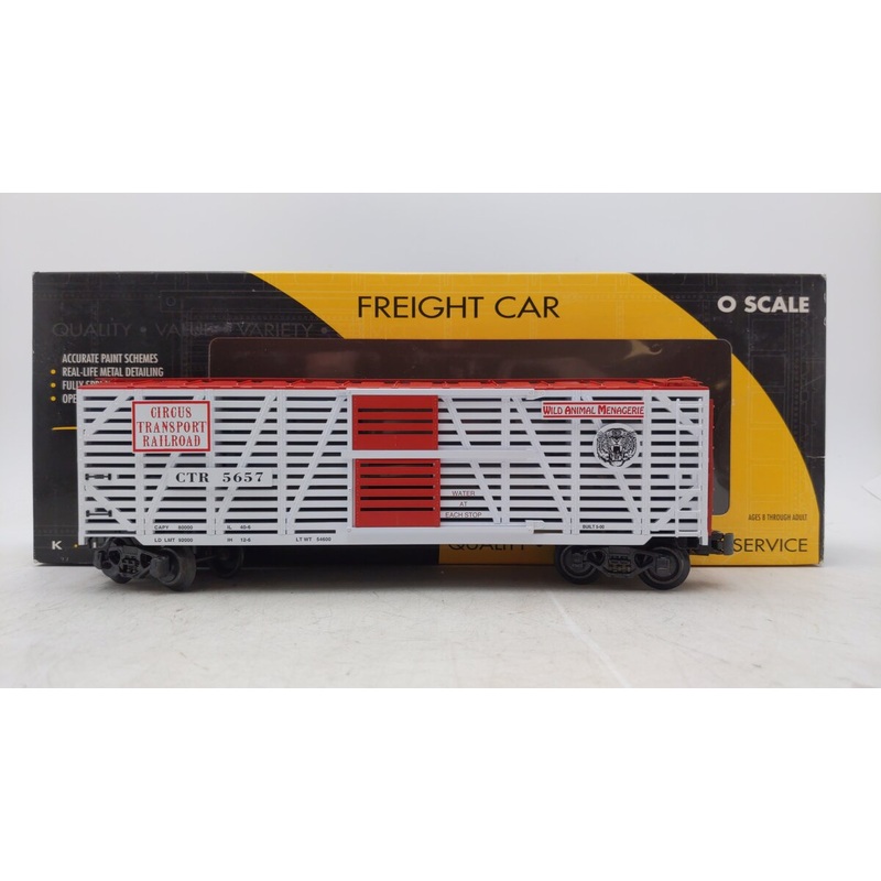 K-Line K763-5301 O Gauge Circus Transport Stock Car #5657 EX/Box