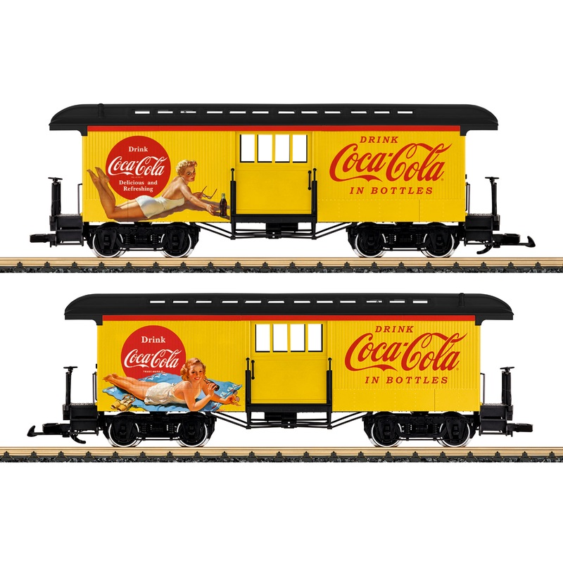 LGB 36847 G Coca-Cola, Coke Baggage Car LN/Box