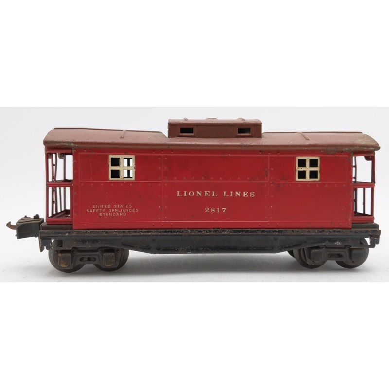 Lionel 2817 Vintage O Prewar Lionel Lines Tinplate Caboose