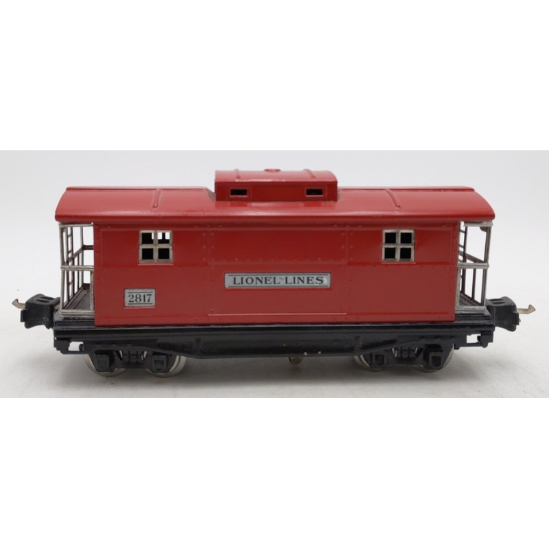 Lionel 2817 Vintage O Prewar Lionel Lines Tinplate Caboose EX