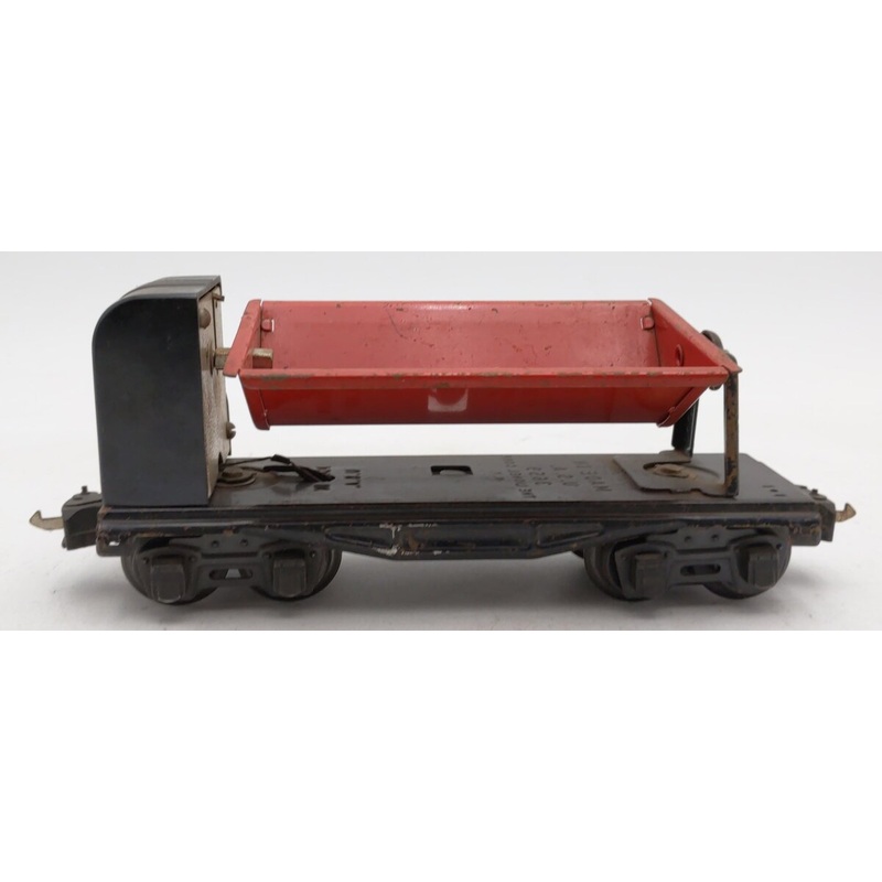 Lionel 3659 Vintage O Prewar Operating Dump Car VG