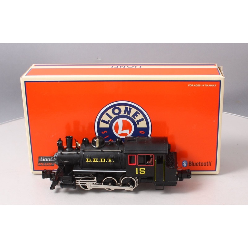 Lionel 2032020 O BEDT Lionchief Plus 2.0 0-6-0 T Steam Locomotive #15 LN/Box