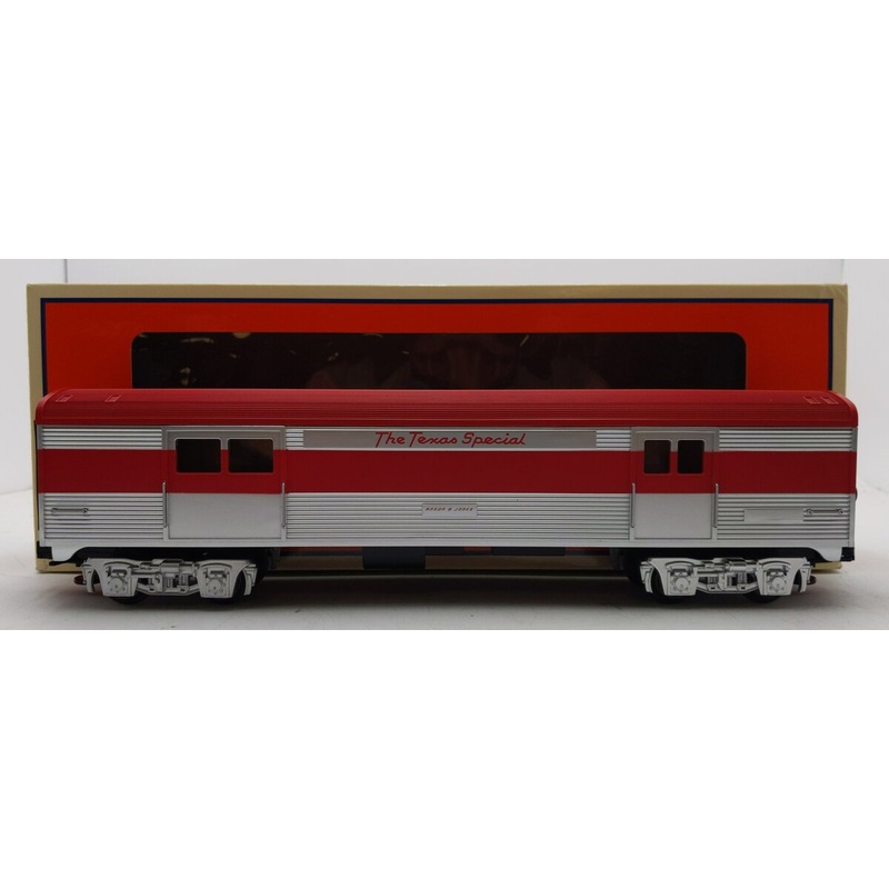 Lionel 2327370 O The Texas Special Anson B. Jones Add-On Baggage Car LN/Box