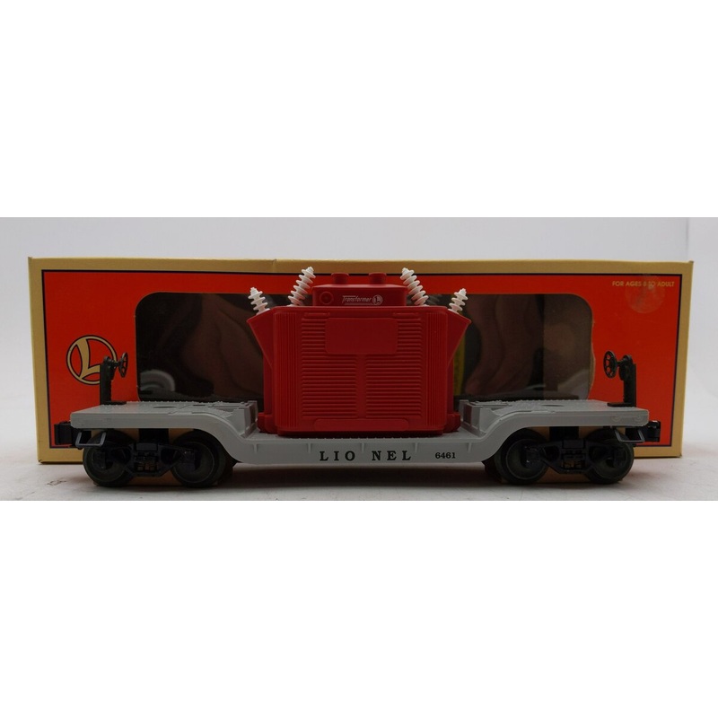 Lionel 6-16967 O Gauge Lionel Depressed-Center Flatcar with Transformer #6461 EX/Box