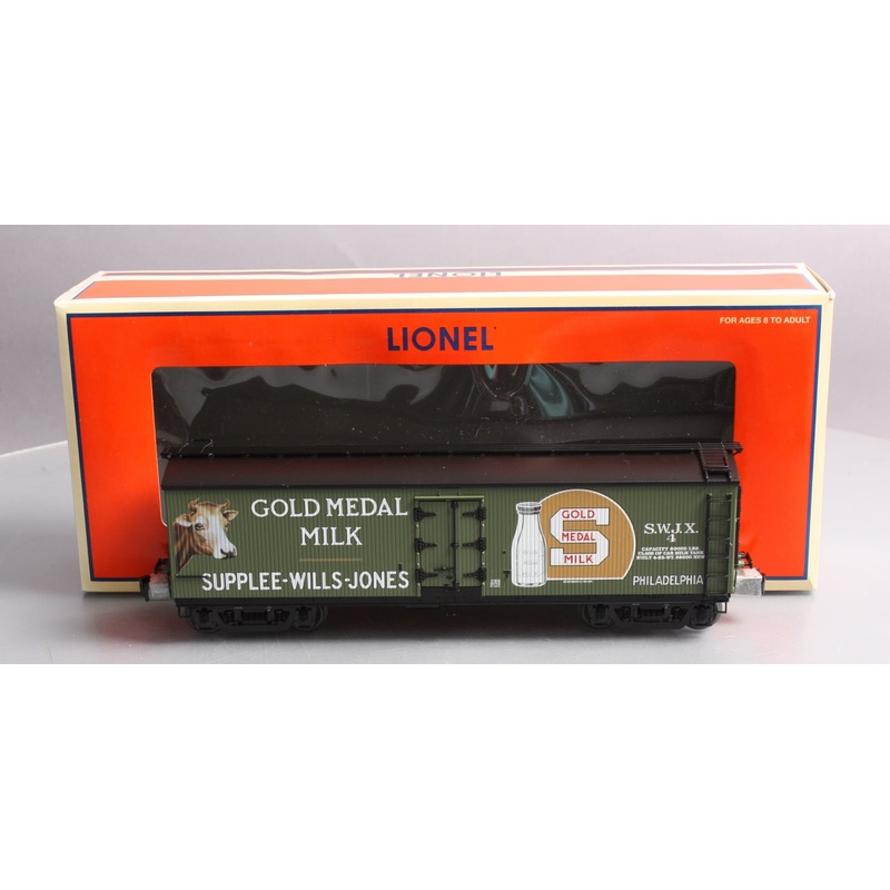 Lionel 6-17378 O Gauge Supplee Wills Jones Gold Medal Milk Car #4 LN/Box