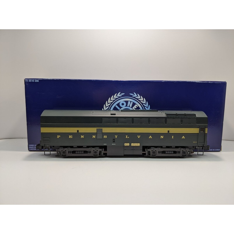 Lionel 6-24510 O PRR CCII Sharknose Non-Powered B-Unit Diesel Locomotive #9744-B LN/Box