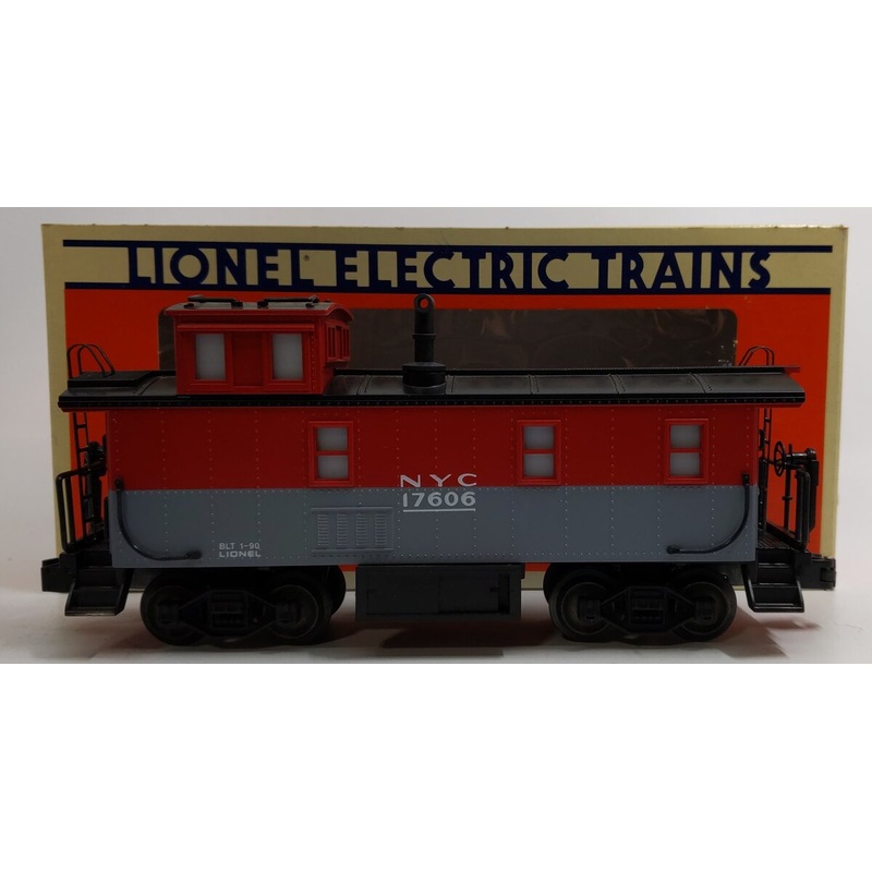Lionel 6-17606 O Gauge New York Central Illumintated Caboose w/ Smoke NIB