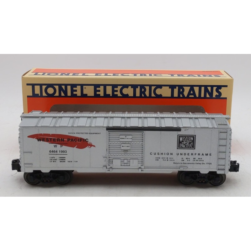 Lionel 6-52009 O Western Pacific TTOS 1993 Sacramento Valley Boxcar #6464-1993 EX/Box