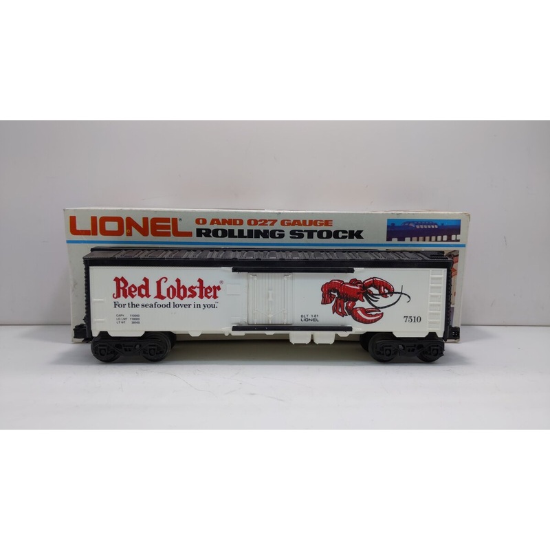 Lionel 6-7510 O Gauge Red Lobster Refrigerator Car LN/Box